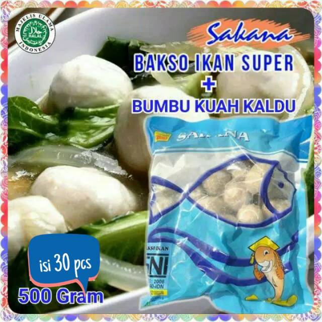 

bakso ikan super sakana 500 gram