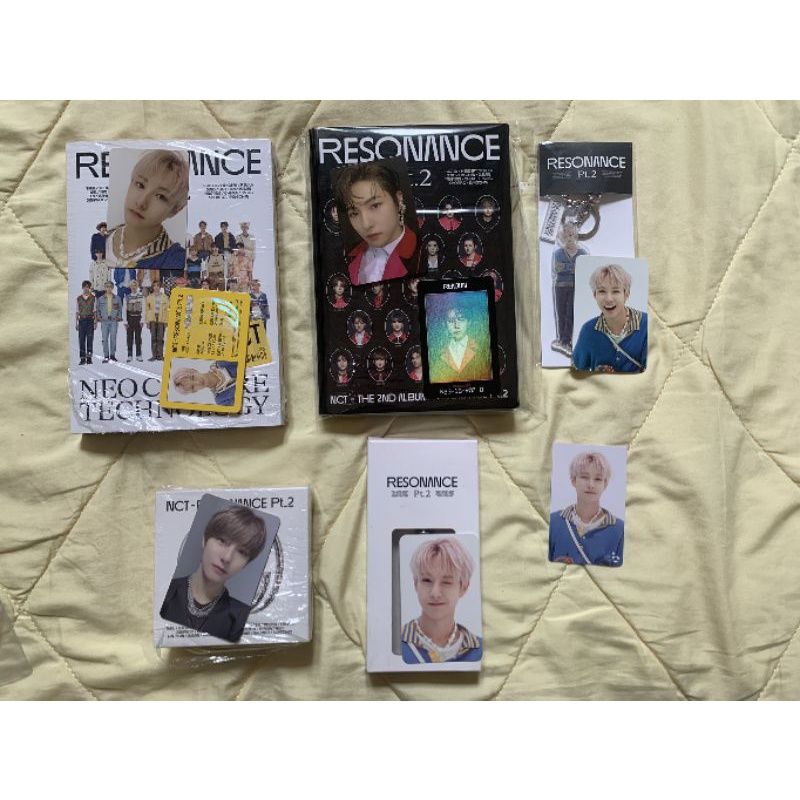 Renjun - keyring - PC Cashbee - keyring acrylic reso - flipbook - album beyond the dream
