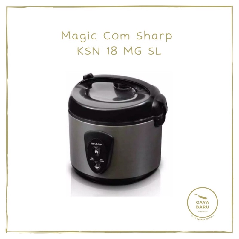 Magic com / Rice Cooker / Penanak Nasi Sharp KSN 18 MG