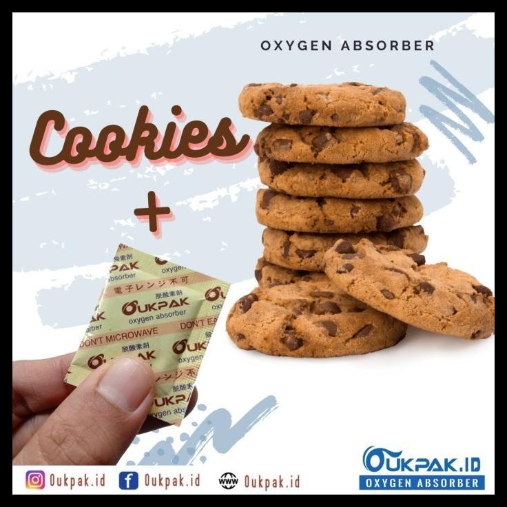 

TERBARUU!! OUKPAK Oxygen Absorber 30cc -3Pak Pengawet Makanan Oksigen food grade TERBARU