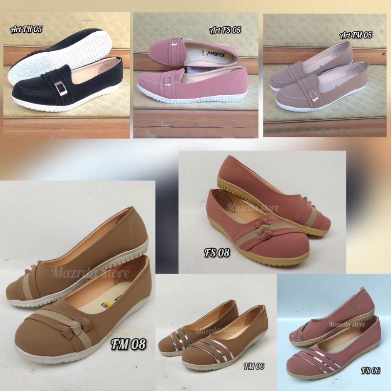 JAHIT SOL !!! FLATSHOES CANTIK /BALET /SEPATU WANITA /SEPATU CASUAL /KERJA KANTOR /SEPATU KULIAH