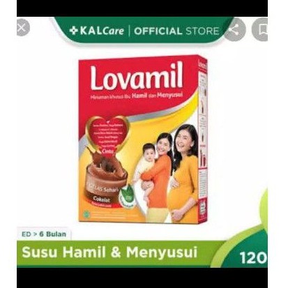 

Lovamil Hamil & Menyusui 120Gr/ Lovamil Coklat 120Gr ( Harga diatas 3Pc)