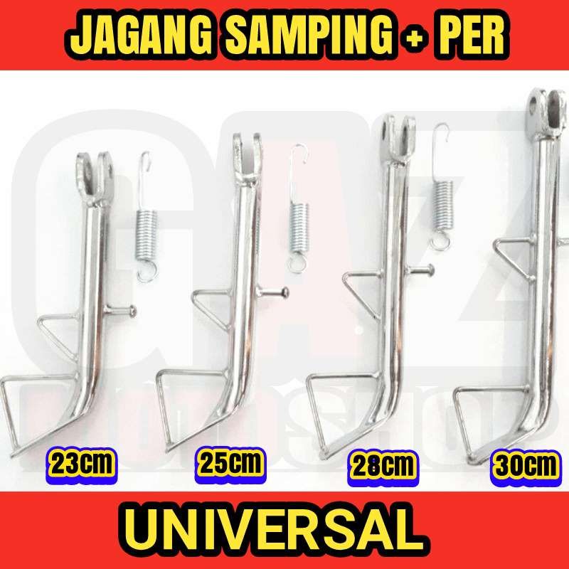 Standar Samping Universal 25cm 28cm 30cm Jagang Model Ninja Pnp CB GL Tiger Megapro