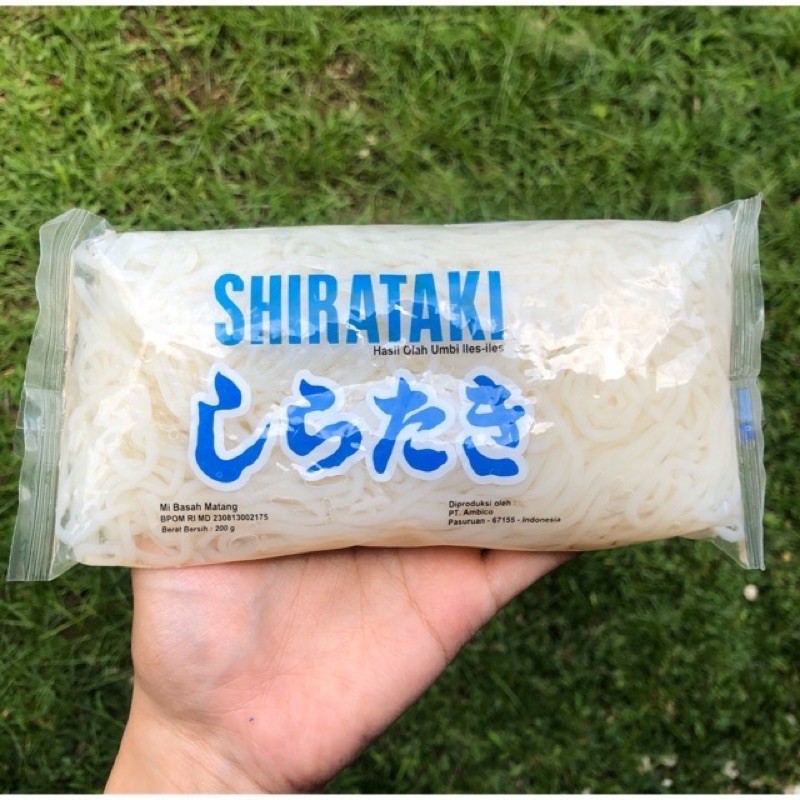 

MIE SHIRATAKI / MIE BASAH SHIRATAKI / MIE SHIRATAKI BASAH / SHIRATKI NOODLE