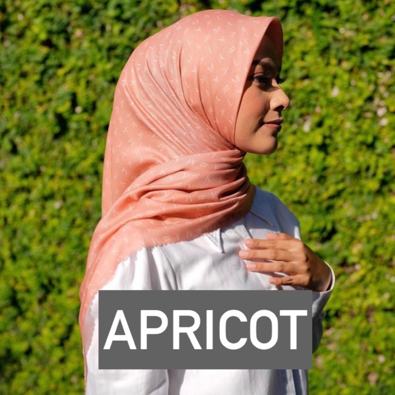 WEARING KLAMBY-ALPHABET SCARF