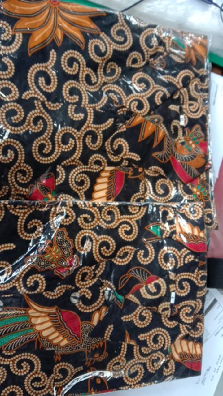 Baju Batik Couple Ayah Dan Anak Sekar Menteh/ Batik Anak Dan Ayah Setelan Seragam