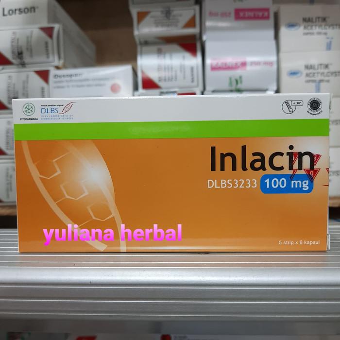 Obat Lainnya / Inlacin 100Mg Box Isi 30 Kapsul Original. Murah Meriah