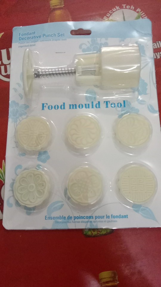 Cetakan Kue Mooncake / Fondant Decorative Punch Set