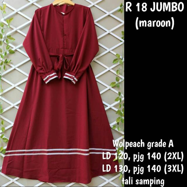 R 18 Jumbo Gamis Ori EMBUN