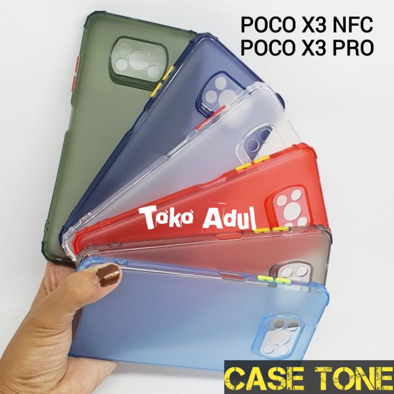 #2 Softcase TPU tone POCO X3 NFC/X3 PRO