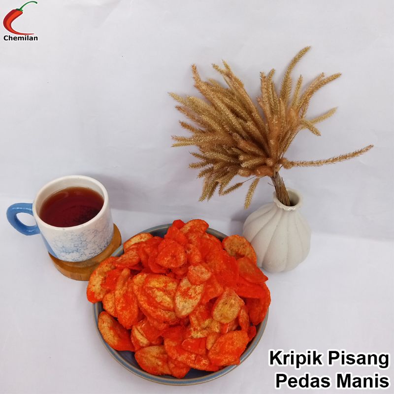 

Kripik Pisang Pedas Manis (1 Kg) Chemilan Pringsewu