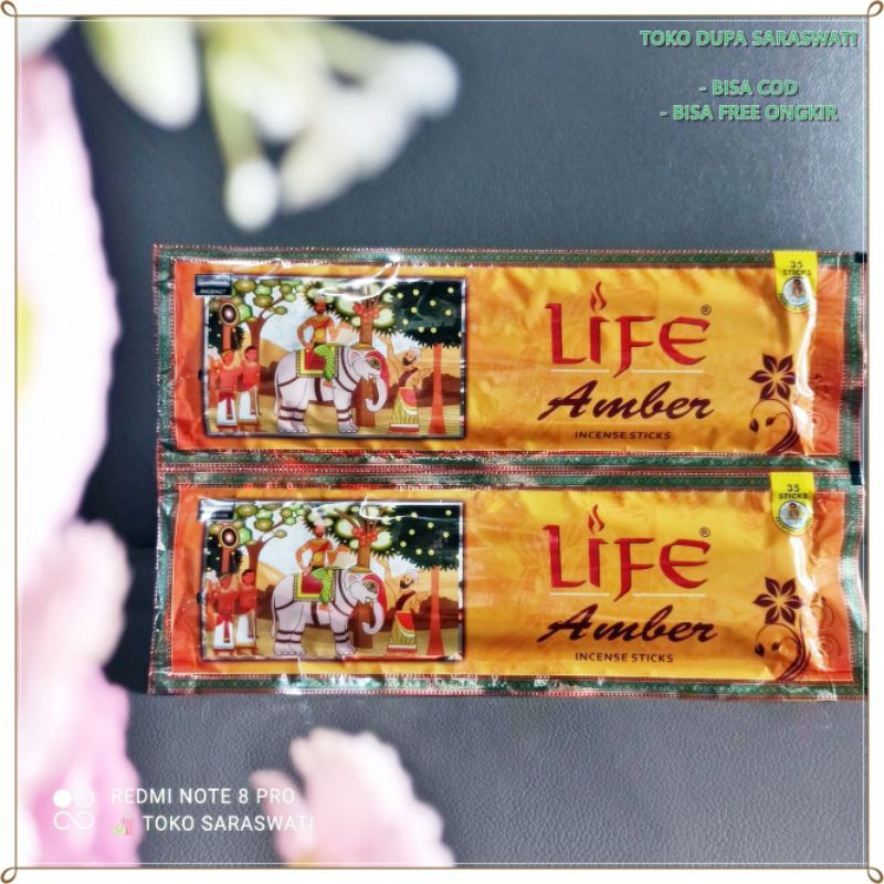 Hio Dupa Wangi Aromatherap Life Amber