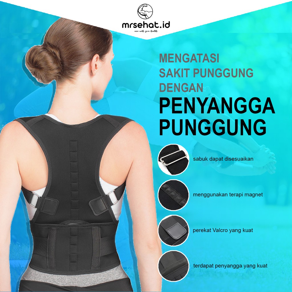 PENYANGGA PUNGGUNG TULANG BELAKANG SAKIT TULANG PUNGGUNG NYAMAN