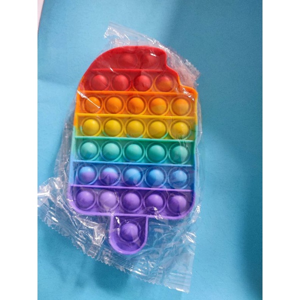 《READY STOCK 50+ JENIS》 Mainan Anak Pop it Fidget Unicorn Rainbow Versi 1-3