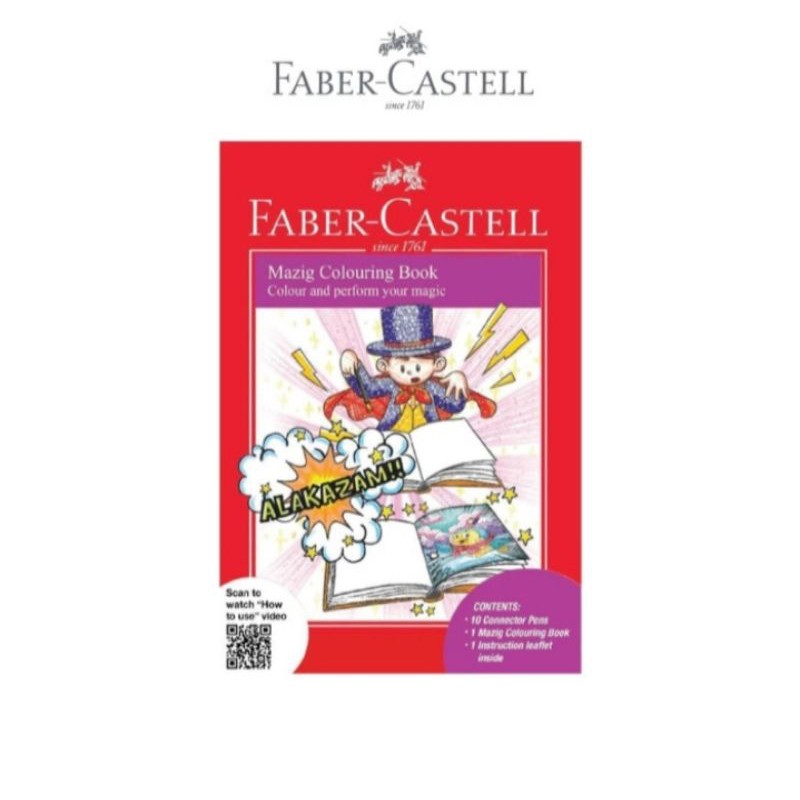 

Faber Castell Mazig Colouring Book