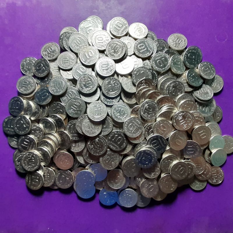 uang 10 rupiah tahun 1971