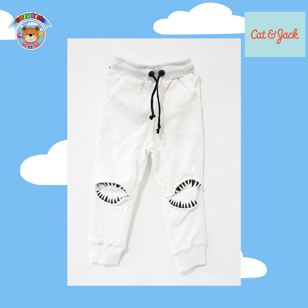 Celana Anak Laki Laki White Cat & Jack