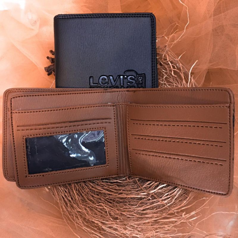 Dompet Cowok Lvs Kulit Sintetis / Dompet Pria