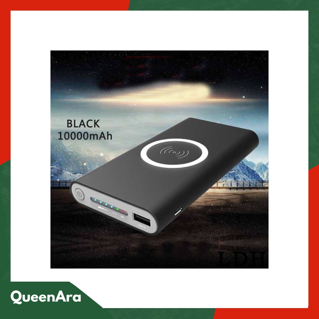 Power Bank Qi Wireless Charging Pad 2 Port 2.1A 10000mAh - 04