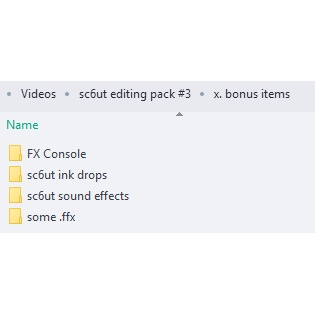 sc6ut editing pack