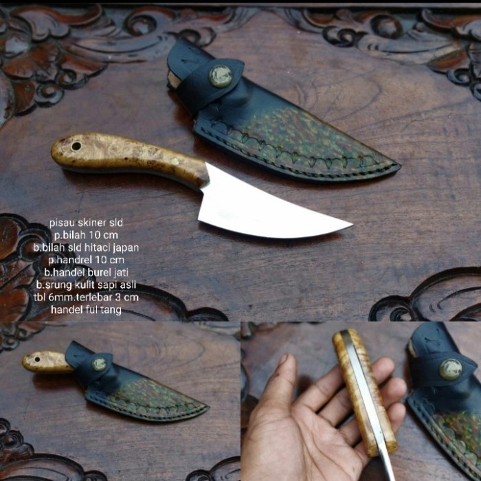 Pisau Seset Kulit - Pisau Seset Sisit Sld Hitachi Supertajam Siap Pakai - Vivistecolection