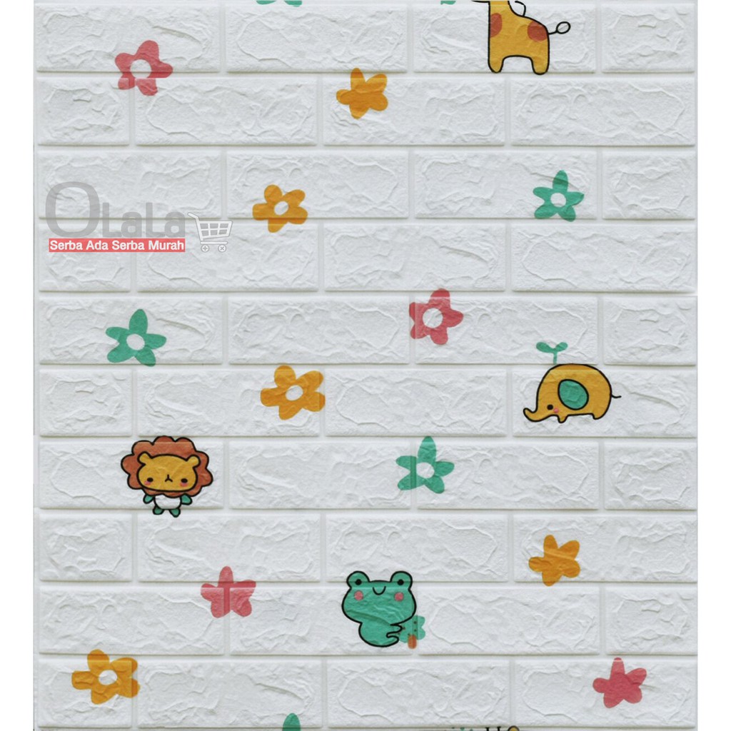 Waterproof - Walpaper dinding - 3D 3DQT-05-NY-1128