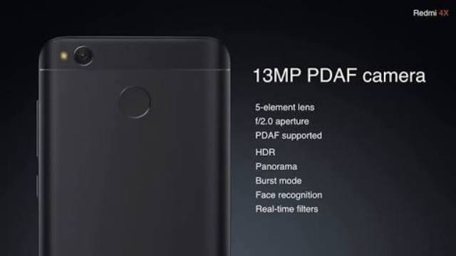 HP Xiaomi Redmi 4x Ram 4GB ROM 64GB Android smartphone