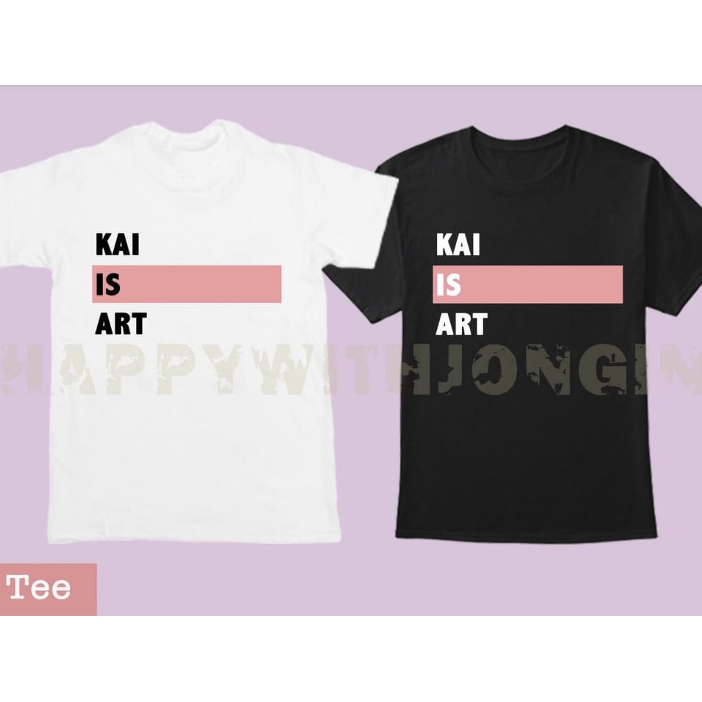 T-SHIRT KAOS KAI IS ART EXO COTTON COMBED 24S
