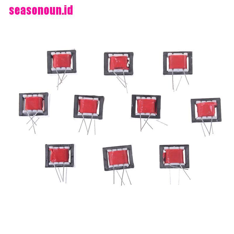 10pcs audio transformer 600: 600 ohm 1: 1 EI14 Isolasi transformer