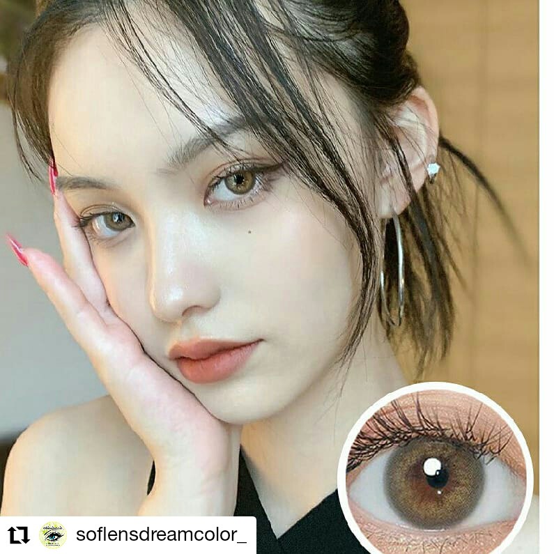 AMBER GREY 14.5MM SOFTLENS