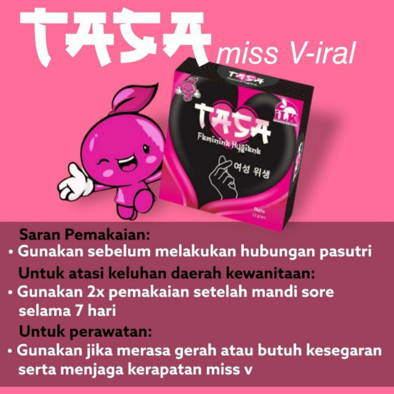Miss Tasa sabun kesehatan miss V perapat miss V 1 Paket isi 25 Bar Original BPOM hanya untuk new member tidak melayani pin untuk existing member