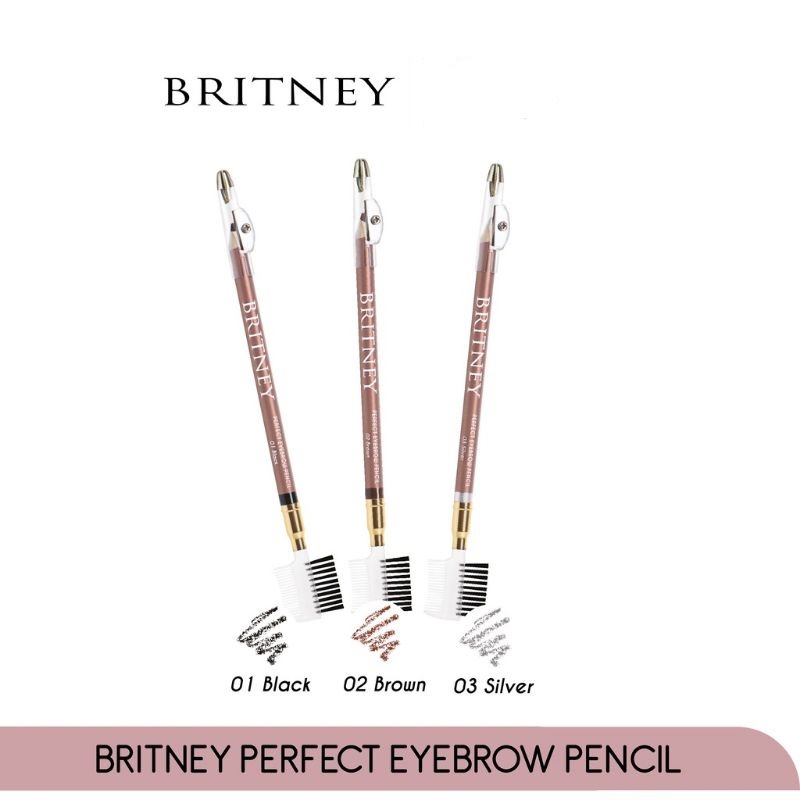 Purbasari  BRITNEY Perfect Eyebrow Pencil | Purbasari Pensil Alis by AILIN