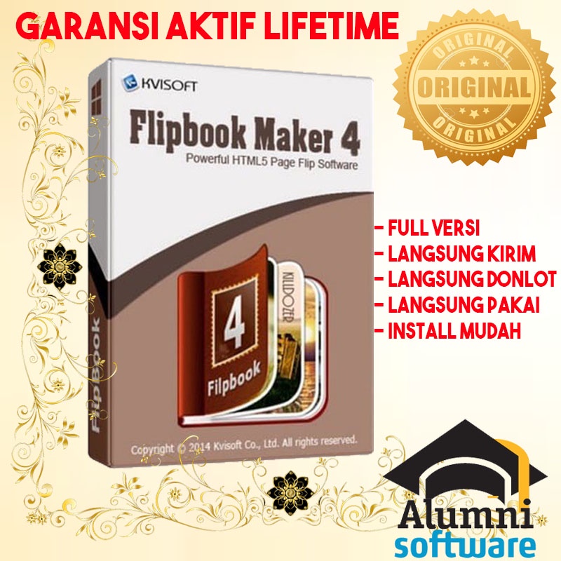 [FULL VERSION] Kvisoft Flipbook Maker 4 - GARANSI AKTIVASI
