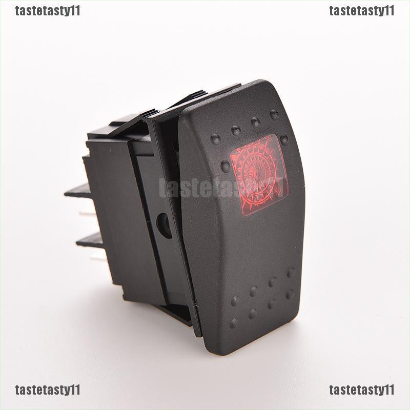 【 taty 】 Saklar Toggle Rocker Lampu LED 12V 20A Tahan Air untuk ARB karling Rocker