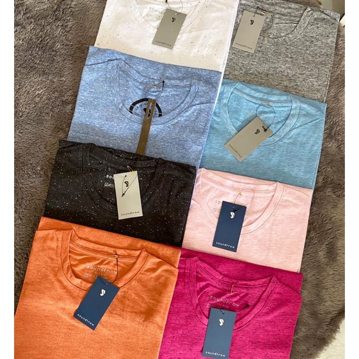 kaos cowok emboss soundtrax