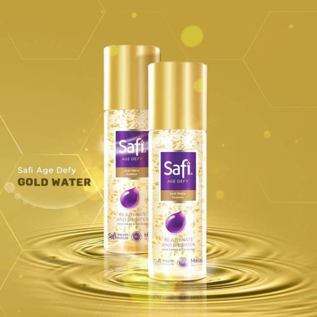 

Safi age defy gold water