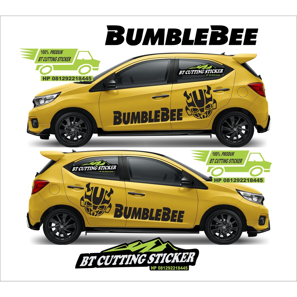 sticker honda brio satya sticker brio sticker bumblebee sticker tranformers sticker brio sticker mob