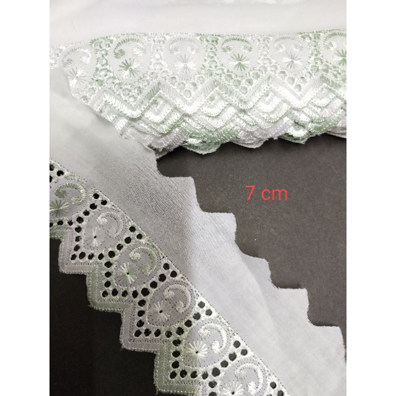 RENDA katun variasi harga renda kain renda bordir renda mukena renda baju renda katun