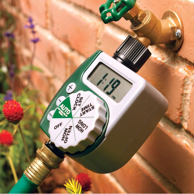 Kran Taman Otomatis Timer Digital