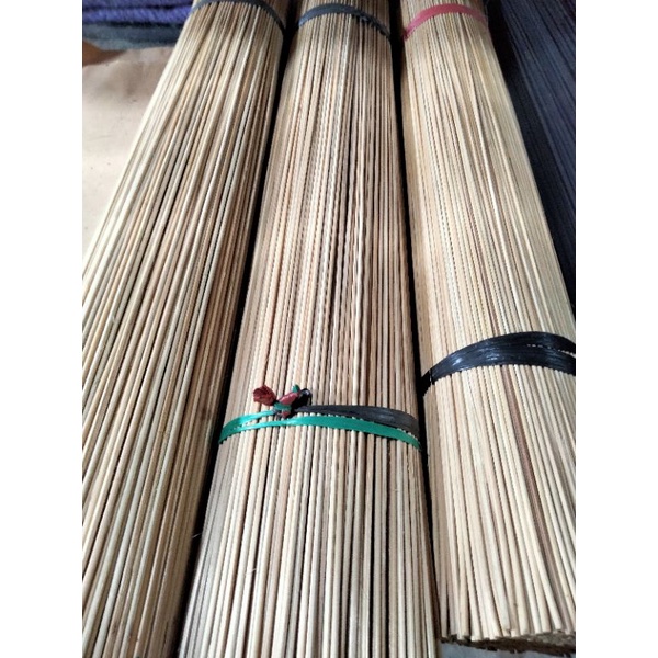 Jeruji sangkar kulitan bahan bambu APUS 2.5mm panjang 60cm isi 1000pcs