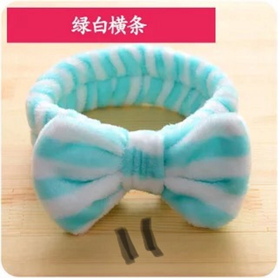 ⭐Bobastore⭐ Bando Korea Fashion Rambut Pita Bendo Elastis Wanita Rajut Anak Hairband Bandana Motif R027-BANDO MOTIF PITA 11