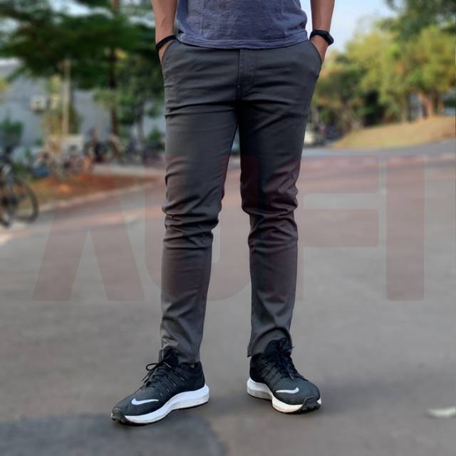 POPULER Celana Chino Bahan Adem Nyaman Cocok Buat Musim Dingin