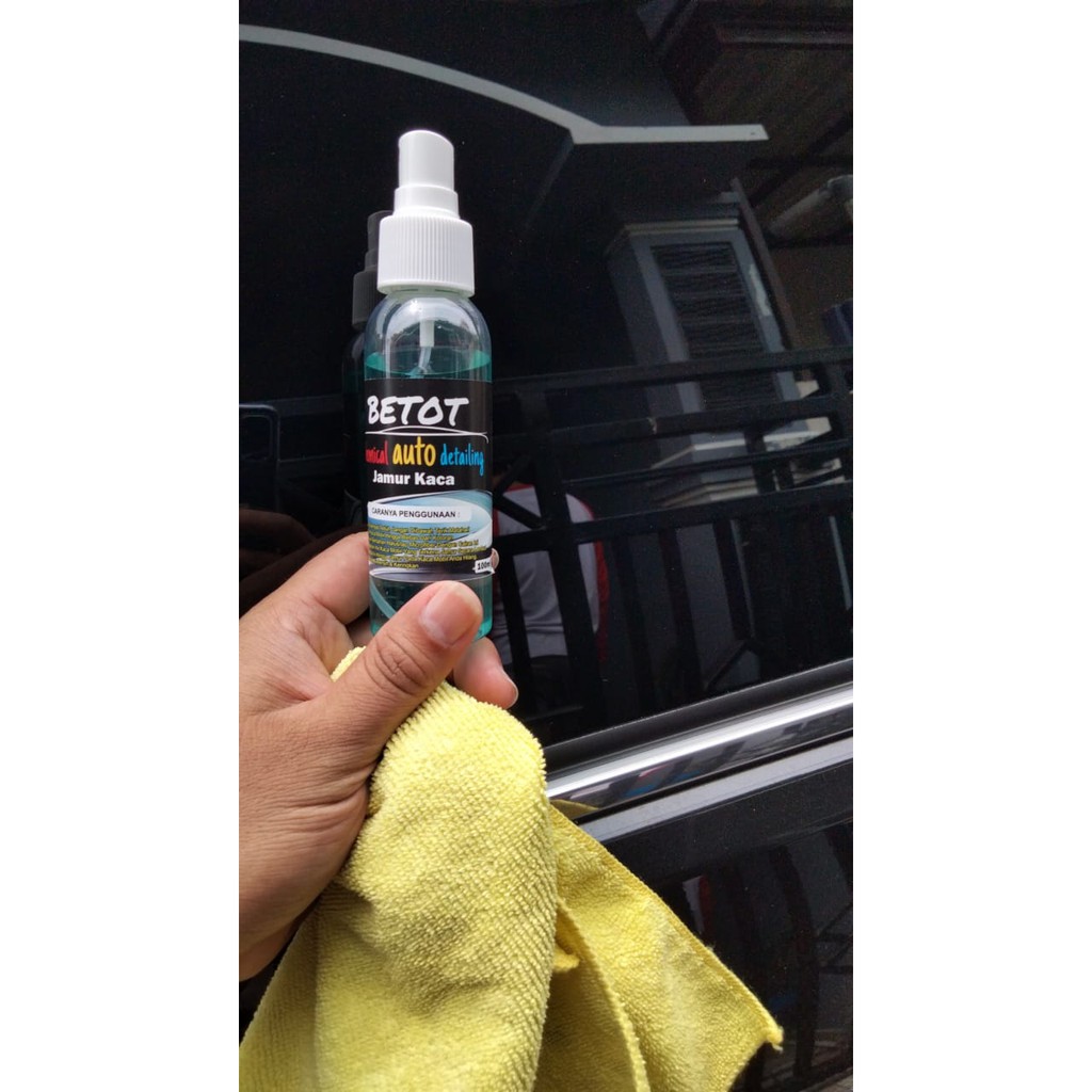 DAUN TALAS Pembersih jamur kaca mobil ampuh