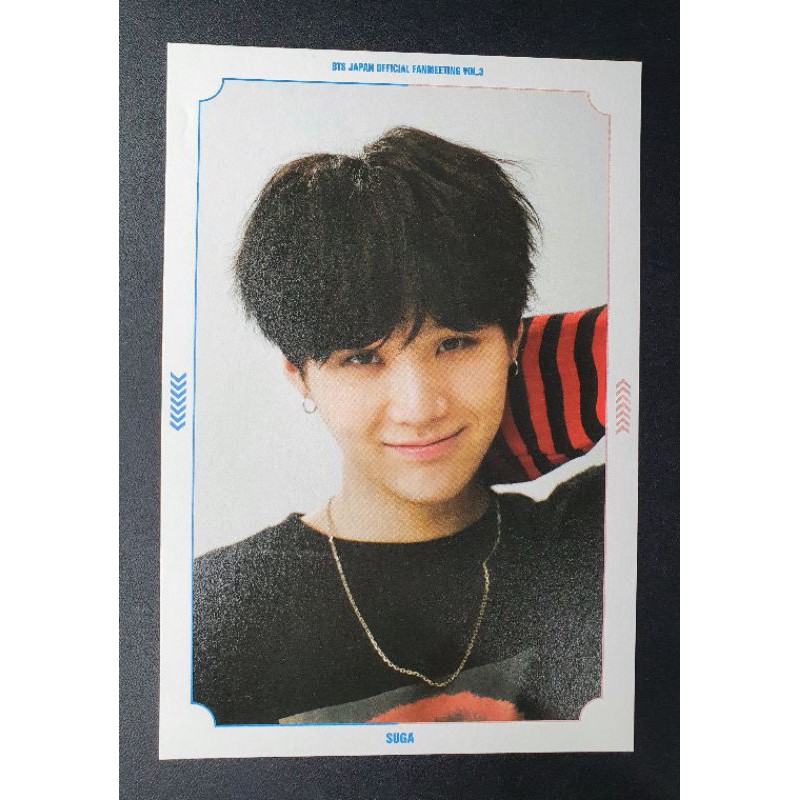 (BOOKED) (Set of 2) BTS Japan 3rd Fanmeet (rare) PC - Suga