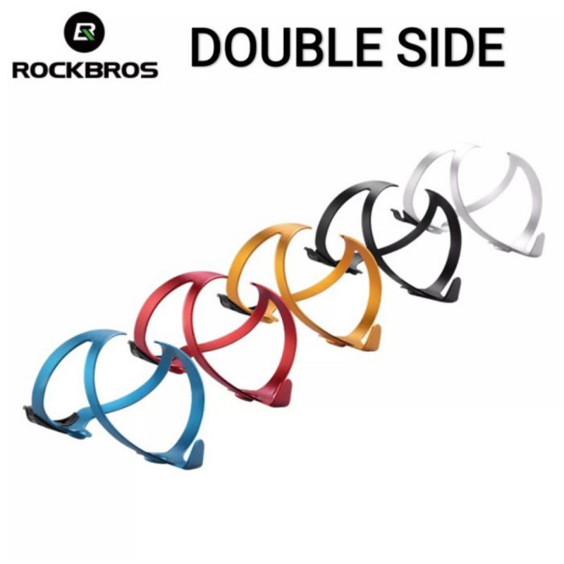 Rockbros Tempat Botol Minum Sepeda Alumunium - Rockbros Holder Botol Sepeda MTB Road Bike