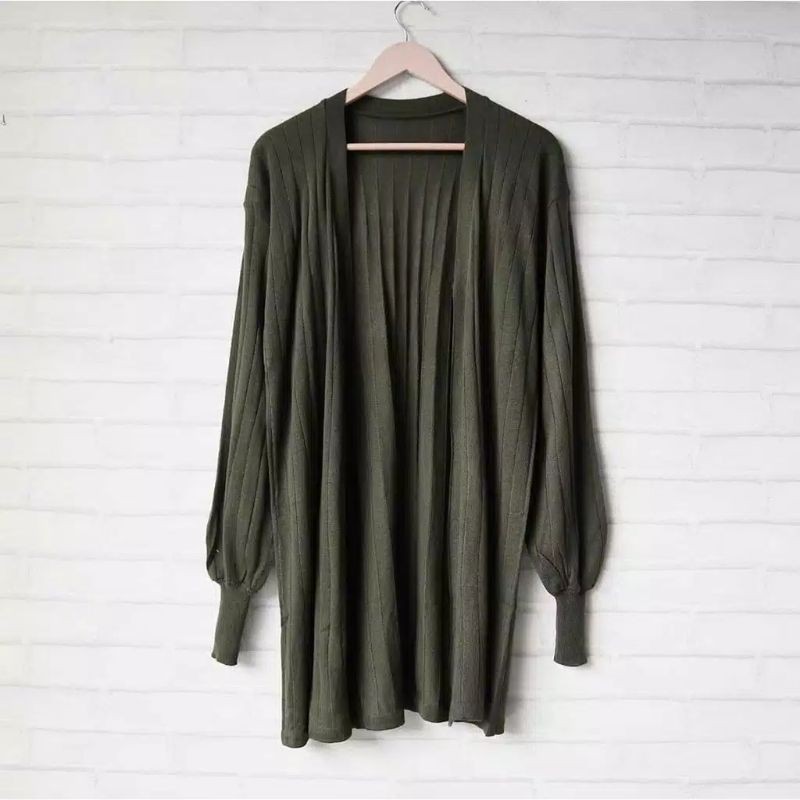 kartigan tunik jumbo oversize/sweater rajut