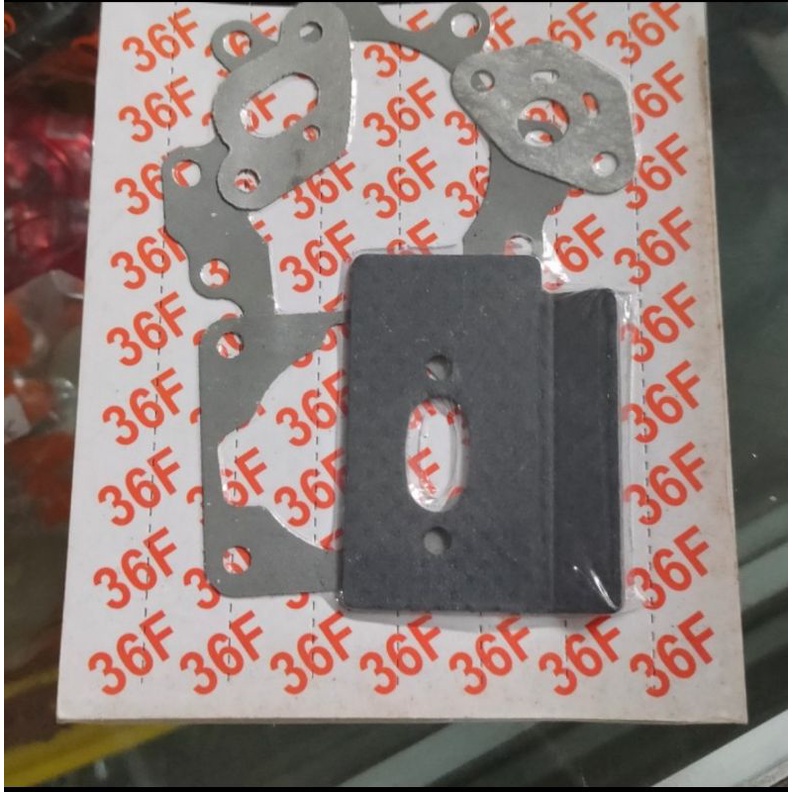 packing set blok mesin chainsaw mini 5200 Gasket blok