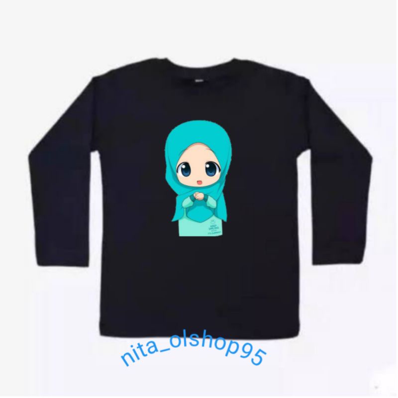 baju lengan panjang baju hijaber baju karakter