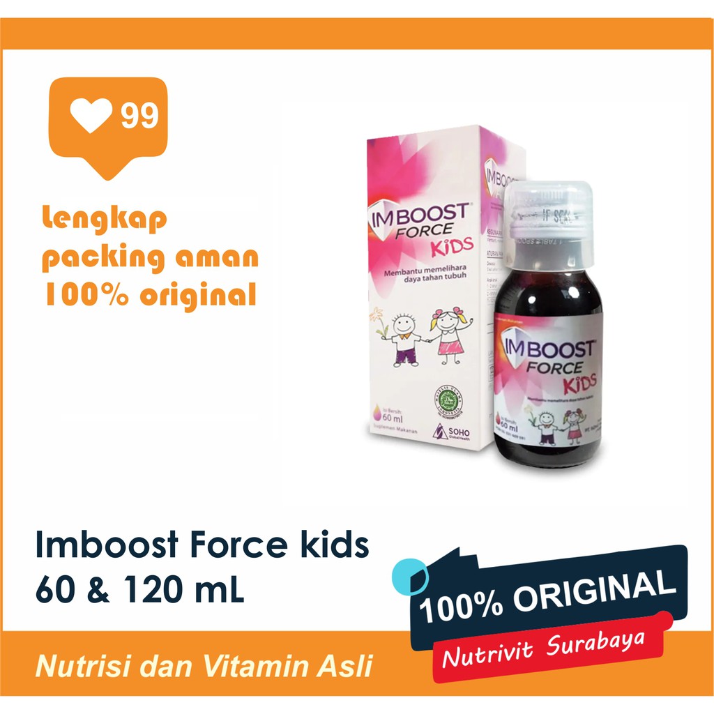 IMBOOST FORCE KID SYR 60 / 120 ML