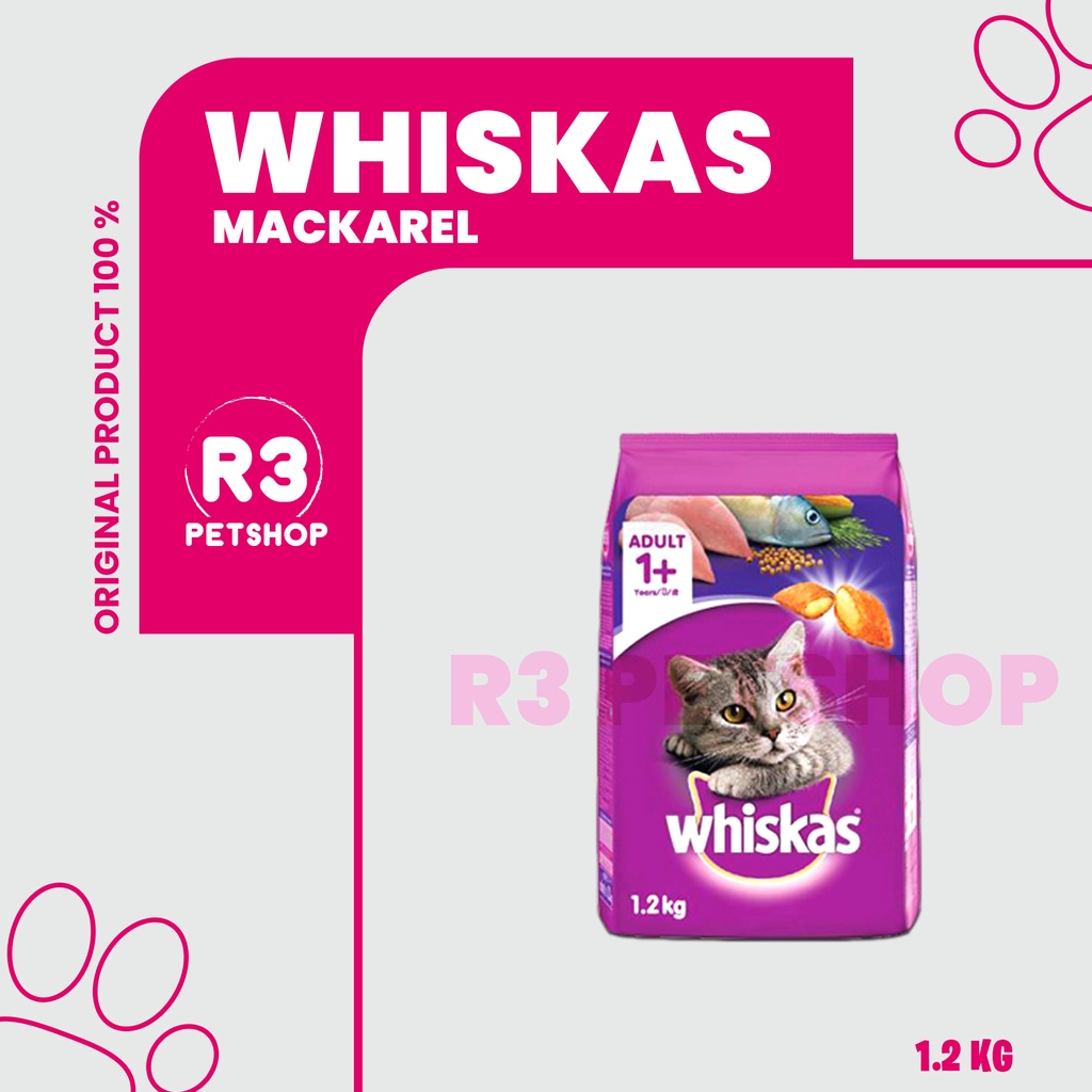 WHISKAS 1,2kg All Varian ( EKSPEDISI )